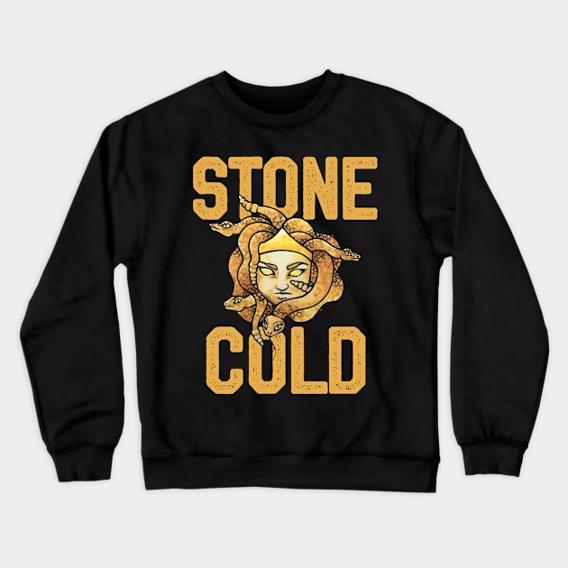 Stone Cold Medusa Crewneck Sweatshirt by bubbsnugg